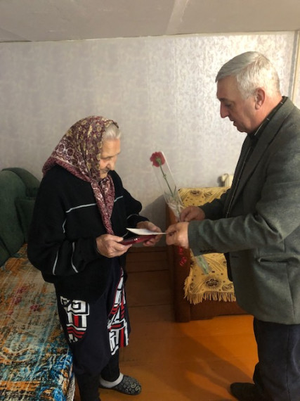 Вручение юбилейной медали «80 лет Победы в ВОВ 1941-1945 гг.. Вручение юбилейной медали «80 лет Победы в ВОВ 1941-1945 гг..